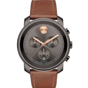 Bold Round Analog Gunmetal Dial (1)