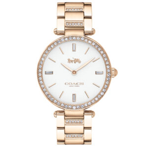 Round Analog White Dial Ladies (2)